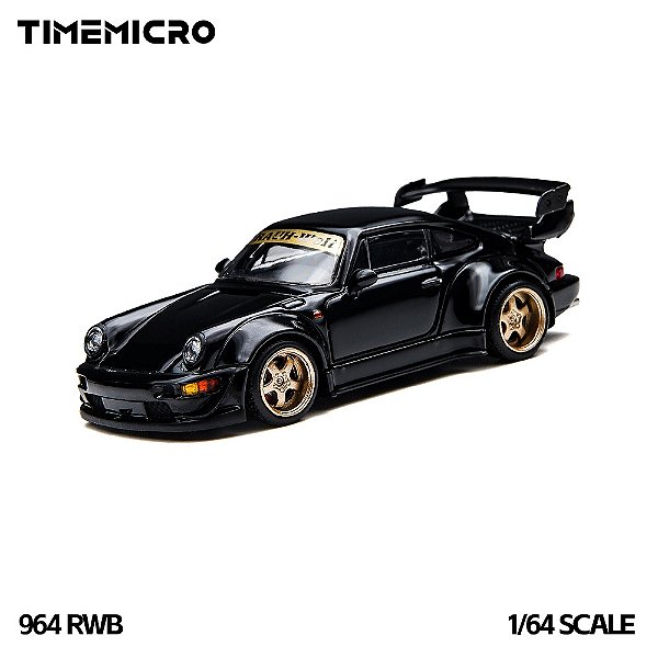 *** PRÉ-ORDER *** RWB 964 1:64 TimeMicro Preto