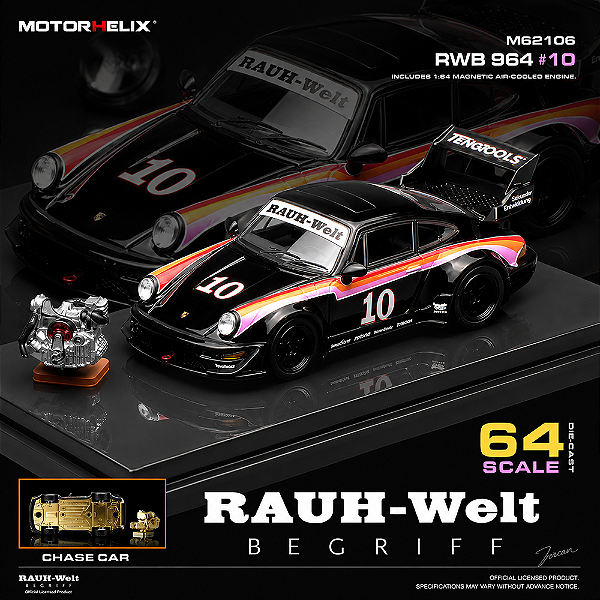 *** PRÉ-ORDER *** RWB 964 10# 1:64 MOTORHELIX