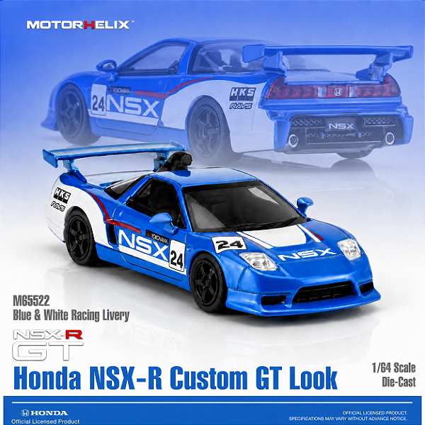 *** PRÉ-ORDER *** Honda NSX-R Custom GT 1:64 MOTORHELIX