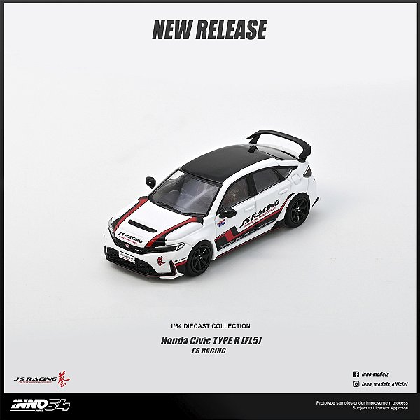 *** PRÉ-ORDER *** Honda Civic (Fl5) J'S Racing 1:64 INNO64