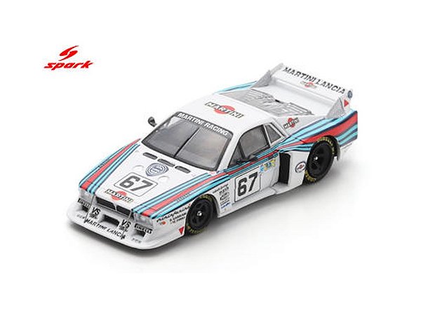 *** PRÉ-ORDER *** Lancia Beta Montecarlo Turbo No.67 MARTINI Le Mans 24H 1981 1:64 Spark