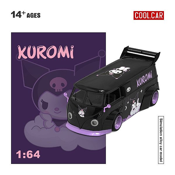 *** PRÉ-ORDER *** Volkswagen T1 Kuromi 1:64 Cool Car
