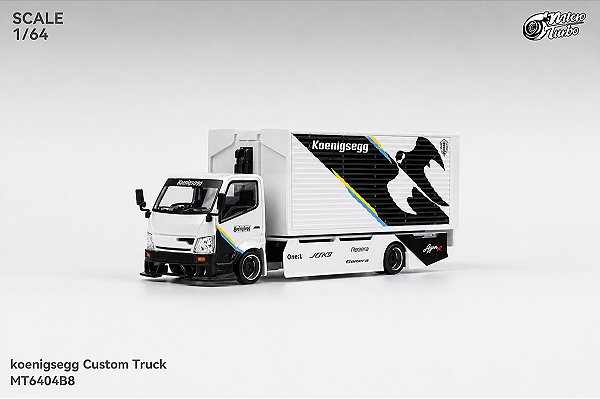 *** PRÉ-VENDA *** Custom Box Truck Livery 1:64 Microturbo