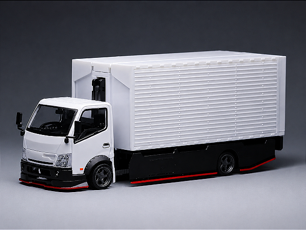 *** PRÉ-VENDA *** Custom Wing Truck 1:64 Microturbo Branco