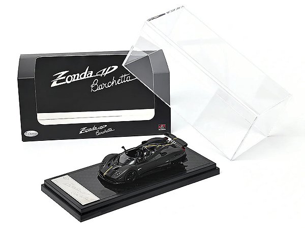 *** PRÉ-VENDA *** Pagani Zonda HP 1:64 LCD Models Carbon Black