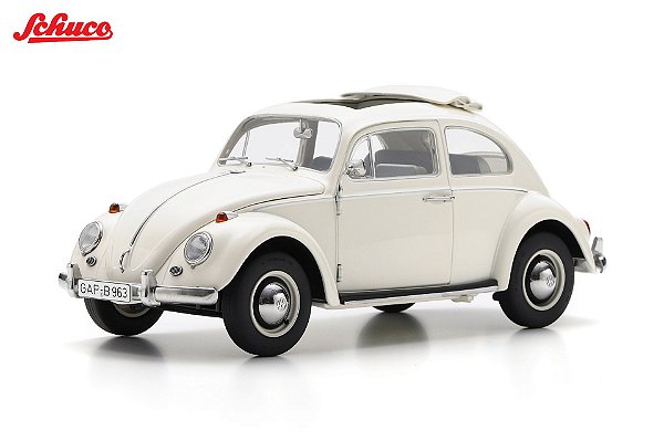 *** PRÉ-VENDA *** Volkswagen Fusca 1963 1:18 Schuco Branco PV015