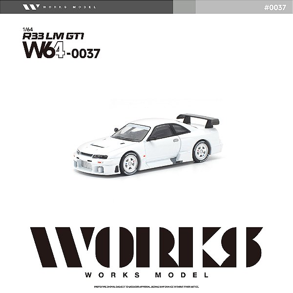 *** PRÉ-ORDER *** R33 LM 1995 GT1 1:64 Works Model