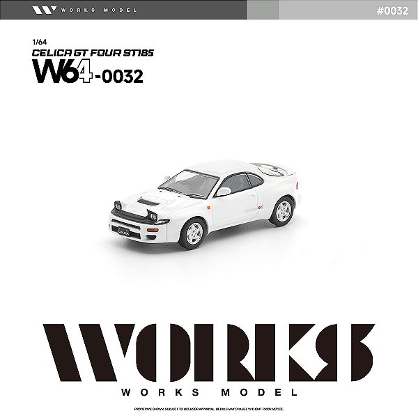 *** PRÉ-ORDER *** Toyota Celica GT Four ST185 1:64 Works Model