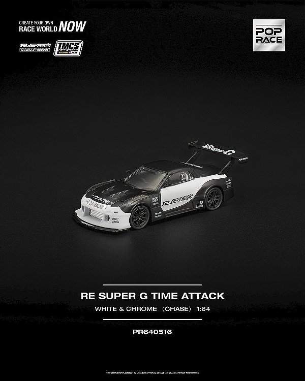 RE Super G Time Attack 1:64 POP RACE Exclusivo TMCS 2026
