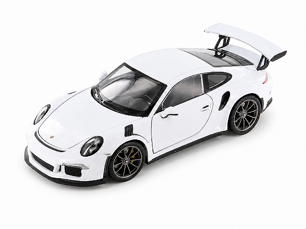 Porsche 911 GT3 RS 1:24 Welly Branco