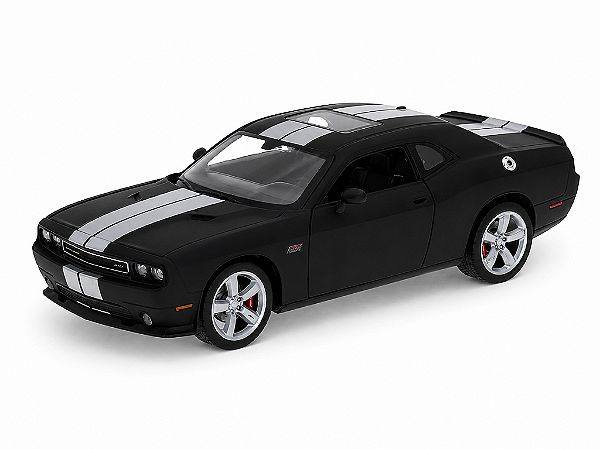Dodge Challenger SRT 2013 1:24 Welly Preto