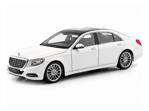 Mercedes-Benz S-Class 1:24 Welly Branco