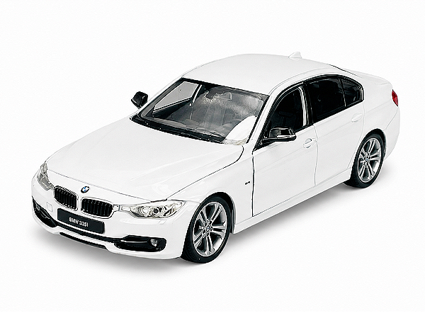 BMW 335I 1:24 Welly Branco