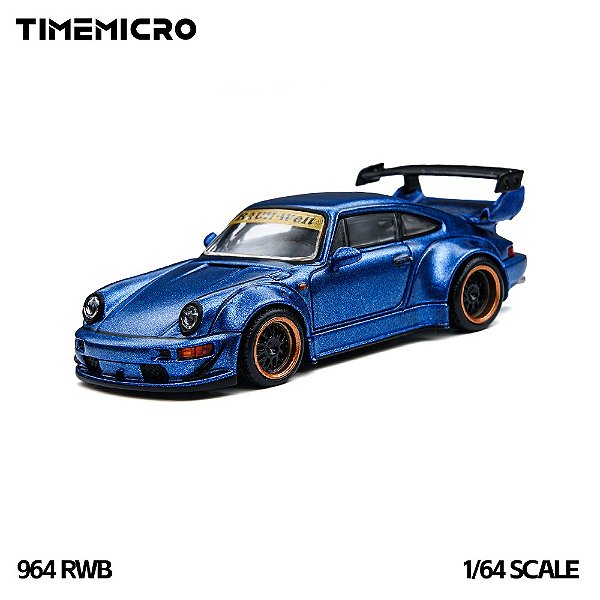 *** PRÉ-ORDER *** RWB 964 PSC Design 1:64 TimeMicro Azul