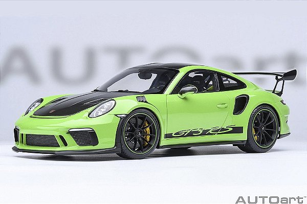 *** PRÉ-VENDA *** Porsche 911 (991.2) GT3 RS Weissach Package 1:18 Autoart Verde