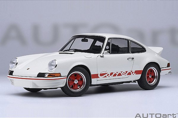 *** PRÉ-VENDA *** Porsche 911 Carrera 2.7 RS 1:18 Autoart Branco PV018