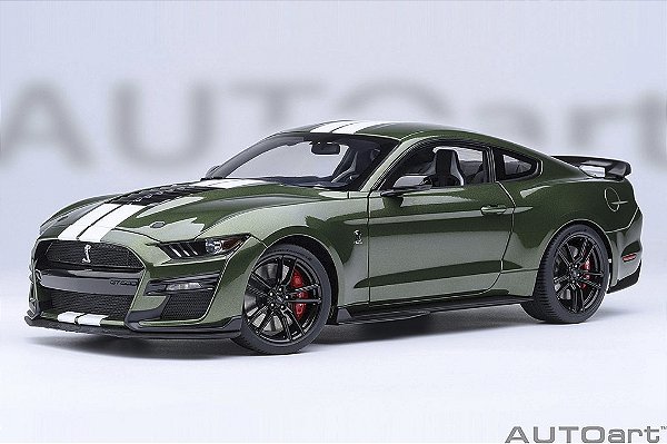 *** PRÉ-VENDA *** Ford Mustang Shelby GT500 1:18 Autoart Verde PV018