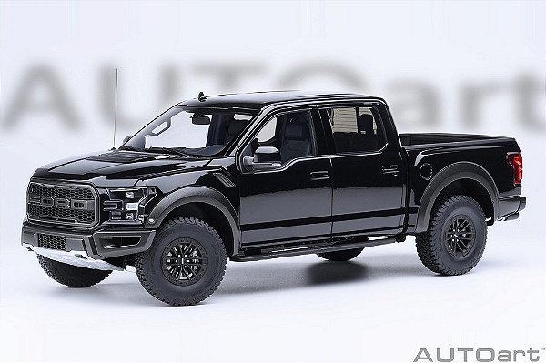 *** PRÉ-VENDA *** Ford F-150 Raptor Supercrew 2019 1:18 Autoart Preto