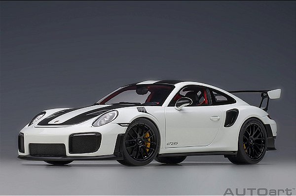 *** PRÉ-VENDA *** Porsche 911 (991.2) GT2 RS Weissach Package 1:18 Autoart Branco