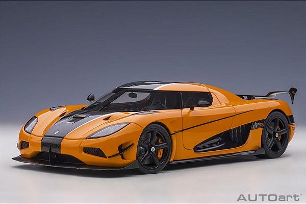 *** PRÉ-VENDA *** Koenigsegg Agera RS 1:18 Autoart Laranja