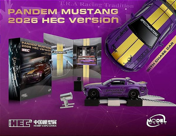 Pandem Mustang 2026 1:64 Model Model HEC 2026