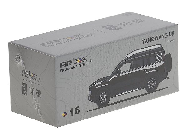 Yangwang U8 1:64 Almost Real Preto HEC 2026
