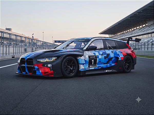*** PRÉ-ORDER *** BMW M3 Touring 24H Presentation 1:64 Spark QTD3