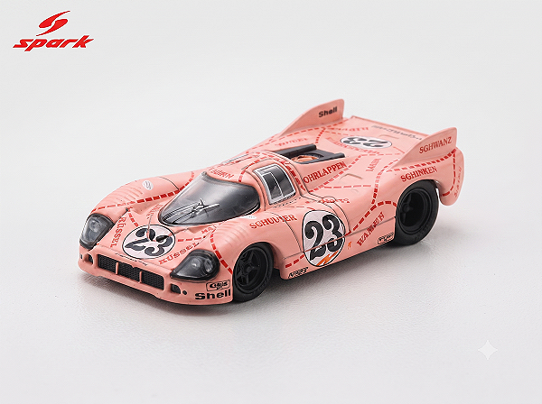 *** PRÉ-ORDER *** Porsche 917/20 PINK PIG No.23 24Hs Le Mans 1971 1:64 Spark QTD3