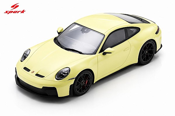 *** PRÉ-ORDER *** Porsche 911 GT3 Touring (992.2) 1:18 Spark Amarelo