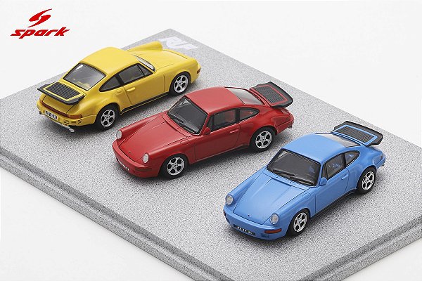 *** PRÉ-ORDER *** Set 03 Miniaturas RUF CTR Collection (Nello) 1:64 Spark QTD3