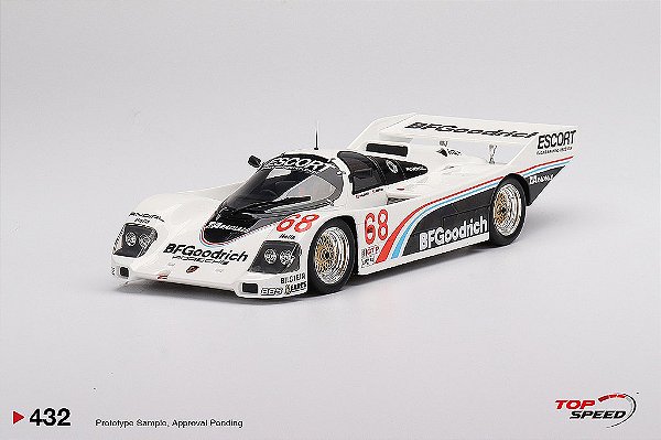 Porsche 962 BF Goodrich 1986 IMSA Road America 500 Miles 1:18 TopSpeed