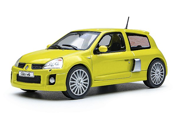 *** PRÉ-ORDER *** Renault Clio V6 Phase 2 2004 1:43 Solido Amarelo