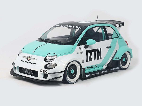 *** PRÉ-ORDER *** Fiat 595 Abarth Liberty Walk Body Kit 2025 1:18 Solido