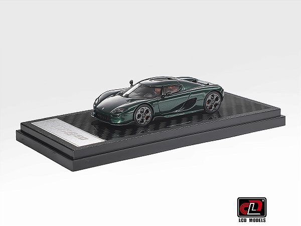 *** PRÉ-ORDER *** Koenigsegg CC850 1:64 LCD Models Verde QTD3
