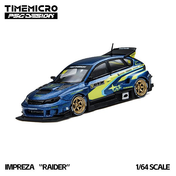 *** PRÉ-ORDER *** Impreza Raider 1:64 TimeMicro QTD3