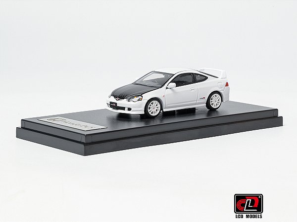 *** PRÉ-ORDER *** Honda INTEGRA (DC5) TYPE-R 1:64 LCD Models Branco