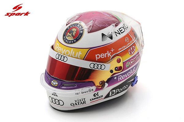 Capacete Audi Revolut F1 Team Gabriel Bortoleto Miami GP 2026 1:5 Spark