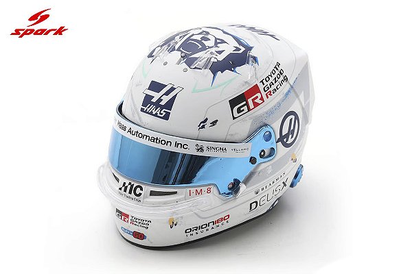 Capacete MoneyGram Haas F1 Team Ollie Bearman Canadian GP 2026 1:5 Spark