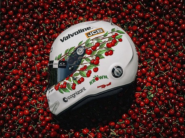 Capacete Aston Martin Aramco F1 Team Lance Stroll Canadian GP 2026 1:5 Spark