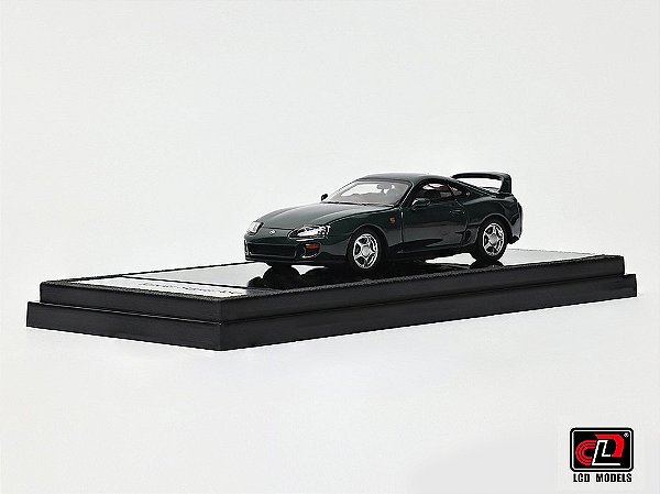 *** PRÉ-VENDA *** Toyota Supra A80 1:64 LCD Models Verde PV12943