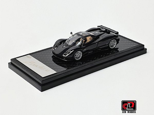 *** PRÉ-VENDA *** Pagani Zonda C12 Coupe 1:64 LCD Models Preto PV12943