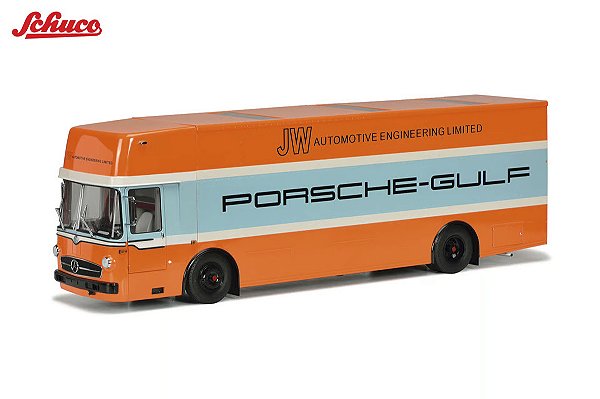 Mercedes Benz O317 Porsche Gulf 1:18 Schuco
