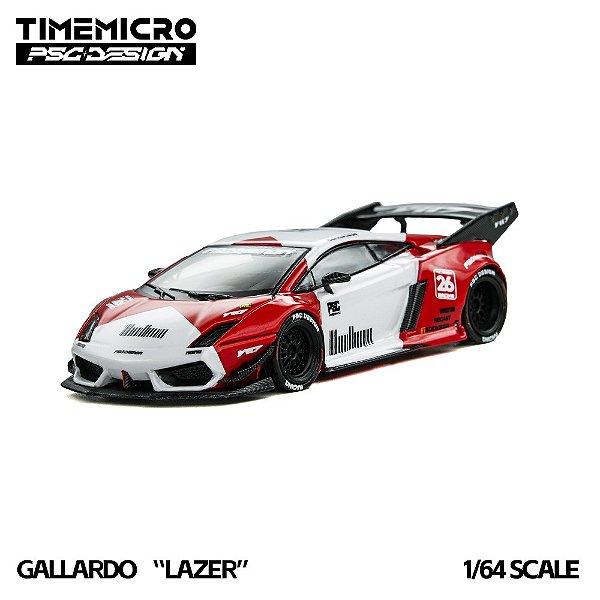 *** PRÉ-ORDER *** Lamborghini Gallardo Tribute PSC DESIGN 1:64 TimeMicro QTD3