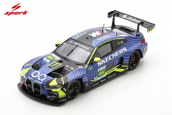 *** PRÉ-ORDER *** BMW M4 LMGT3 V. Rossi No.46 TEAM WRT 24Hs Le Mans 2025 1:64 Spark QTD3