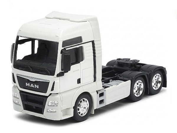 MAN TGX XXL (6X4) 1:32 Welly Branco
