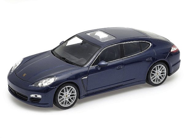 Porsche Panamera S 1:24 Welly Azul
