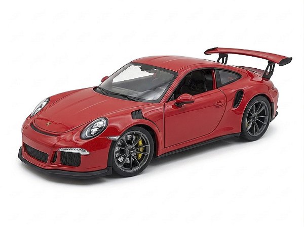 Porsche 911 GT3 RS 1:24 Welly Laranja