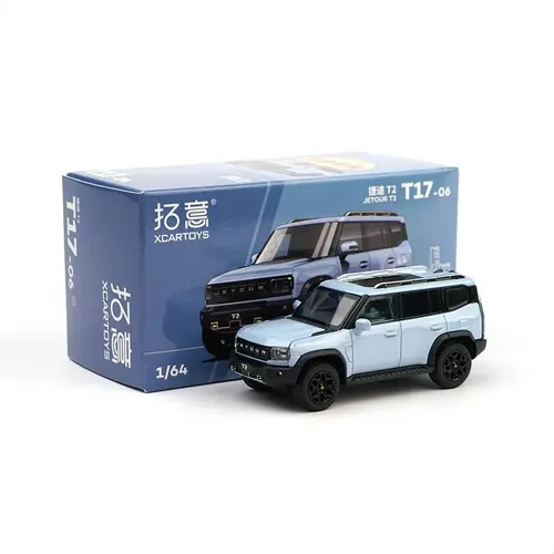 *** PRÉ-VENDA *** JETOUR T2 1:64 XCARTOYS Light Blue PV13007