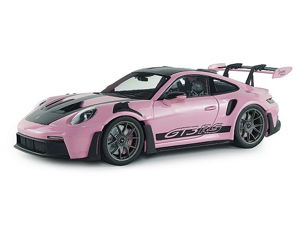 *** PRÉ-ORDER *** Porsche 911 GT3 RS Weissach Package 2024 1:18 Solido Rosa