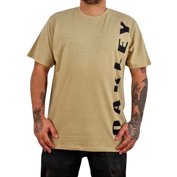 Camiseta Oakley Big Bark Dourado